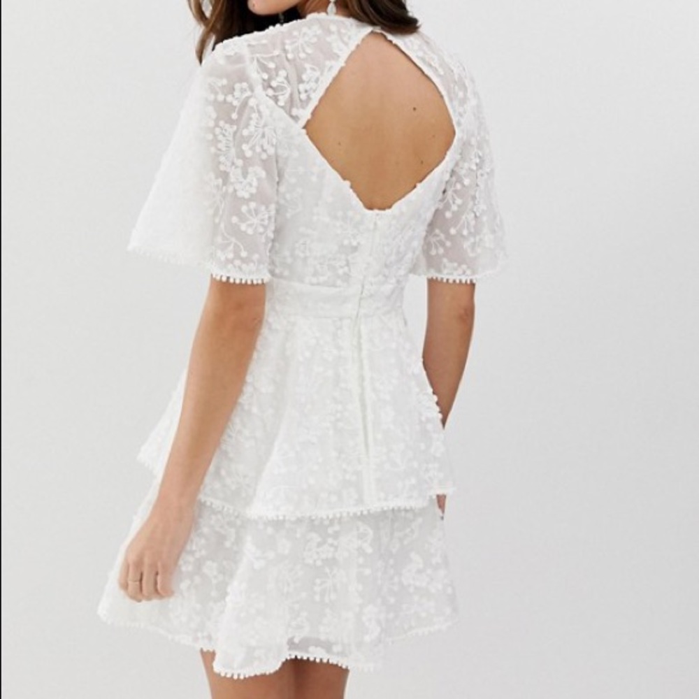 Keepsake the Label Wild Love Ruffle Mini Dress NWT - Picture 8 of 15